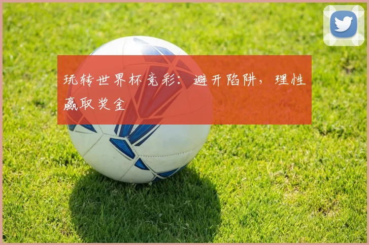 玩转世界杯竞彩:避开陷阱,理性赢取奖金